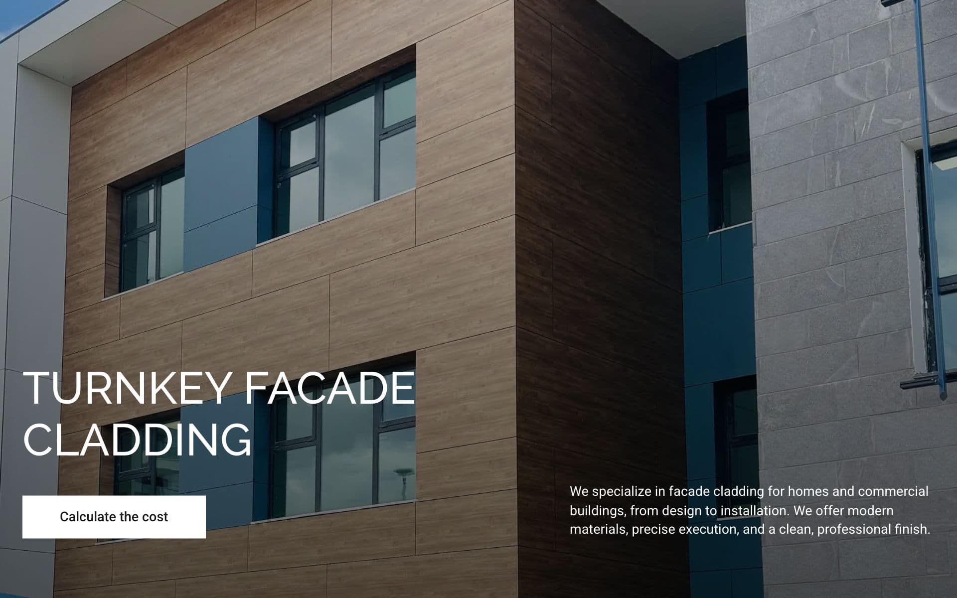 Сайт проекта Tariz Cladding — Фасады зданий